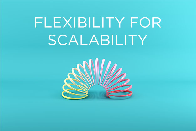 FLEXIBILITY FOR SCALABILITY