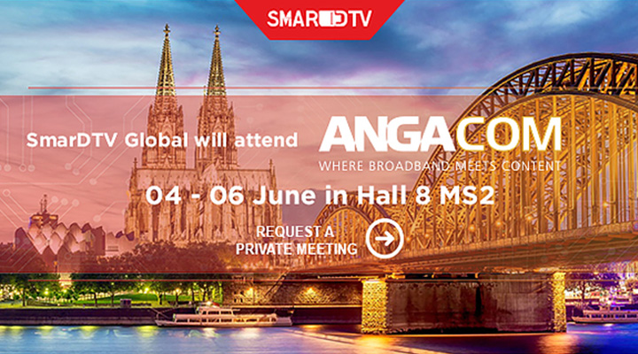 Come to visit SmarDTV Global at ANGACOM 2019