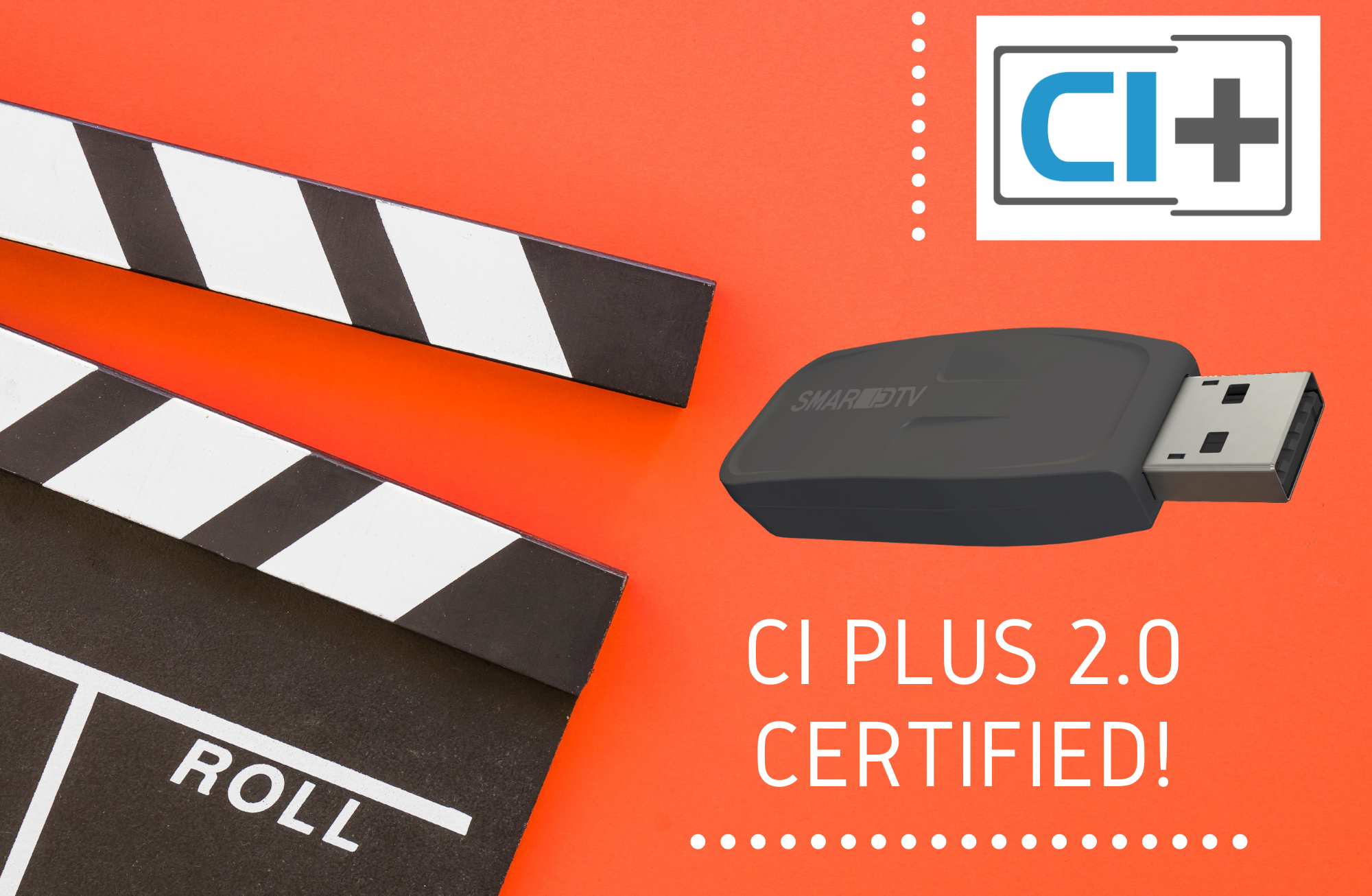 SmarDTV’s TV-Stick completes the CI Plus 2.0 certification