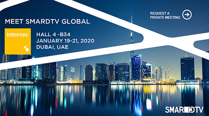 Meet SmarDTV Global at Intersec 2020