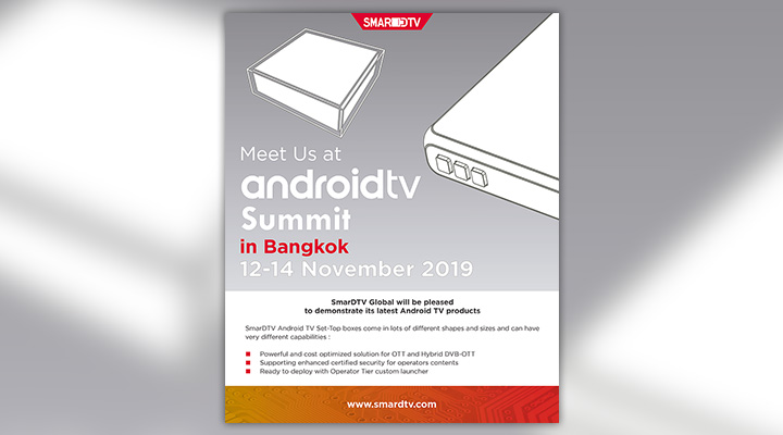 Meet SmarDTV Global at APAC Android TV Summit in Bangkok